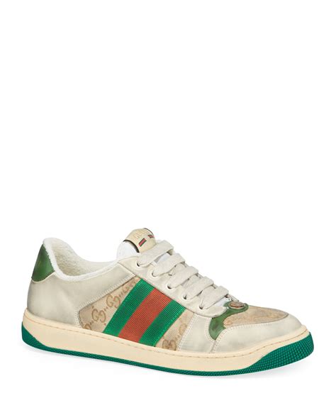 gucci brooklyn original gg canvas sneaker|distressed Gucci sneakers.